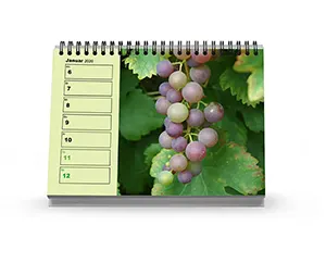 Tischwochenkalender aus Ihren Fotos individuell gefertigt
