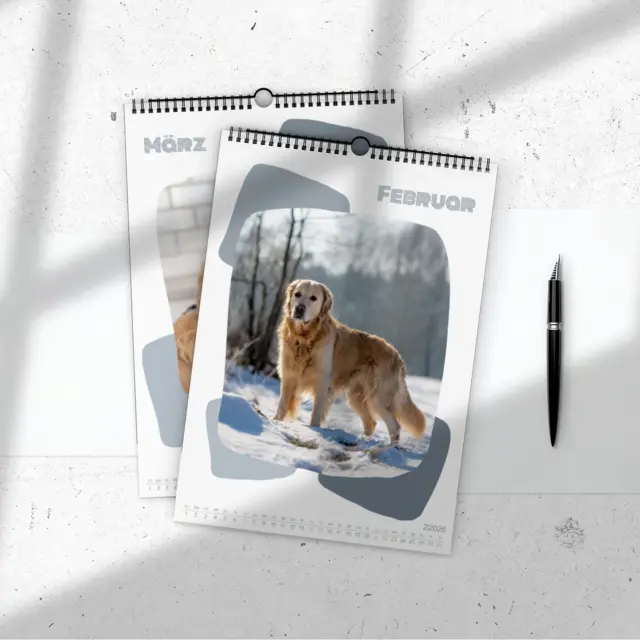 Fotos im Kalender in Form bringen
