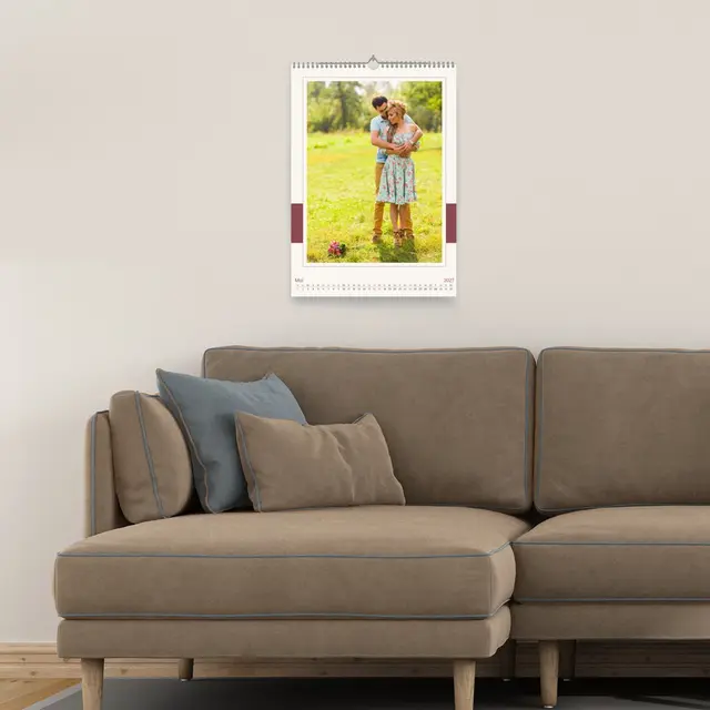 Fotokalender Design Framed Blush, A2 (Ansicht 5)