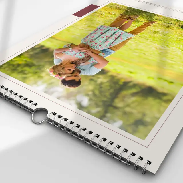 Fotokalender Design Framed Blush, A2 (Ansicht 4)
