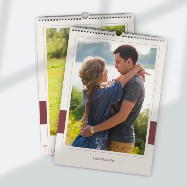 Fotokalender Design Framed Blush, A2 (Ansicht 3)