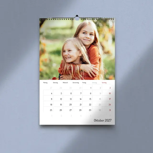Fotokalender Design Classic mit Terminen DOSL, A3