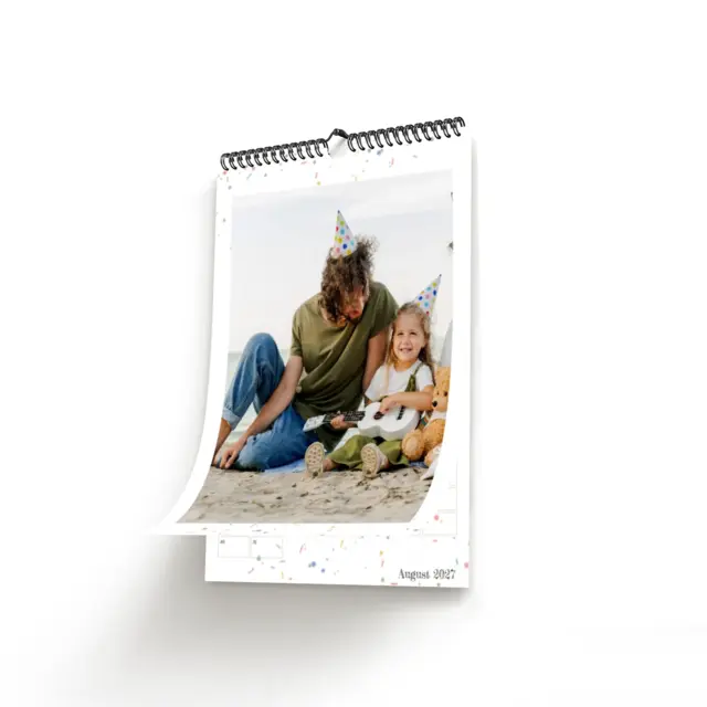 Fotokalender Design Confetti Days, A3 (Ansicht 5)