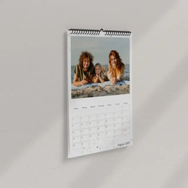 Fotokalender Design Confetti Days, A3 (Ansicht 3)