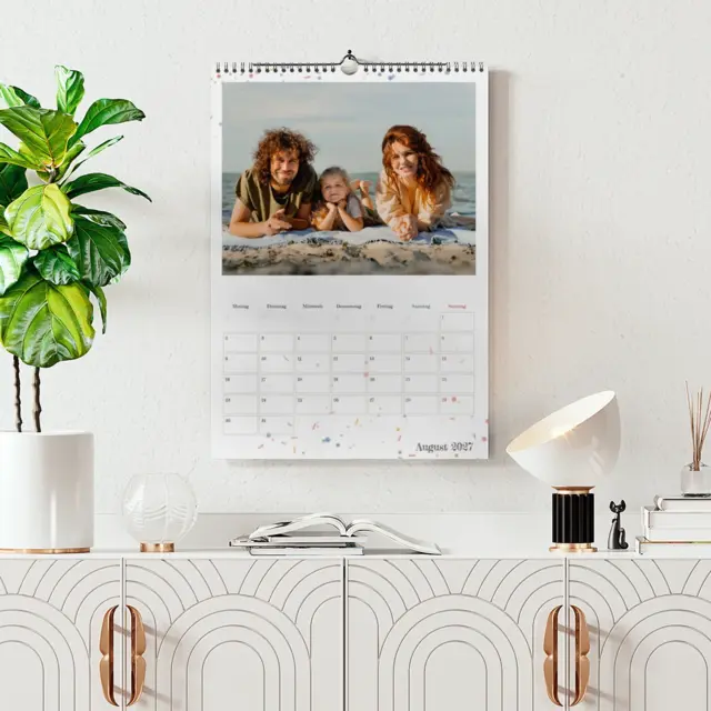 Fotokalender Design Confetti Days, A3 (Ansicht 2)