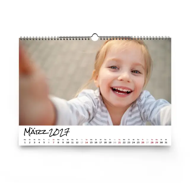 Fotokalender Design Classic unten RSB, A3 (Ansicht 6)