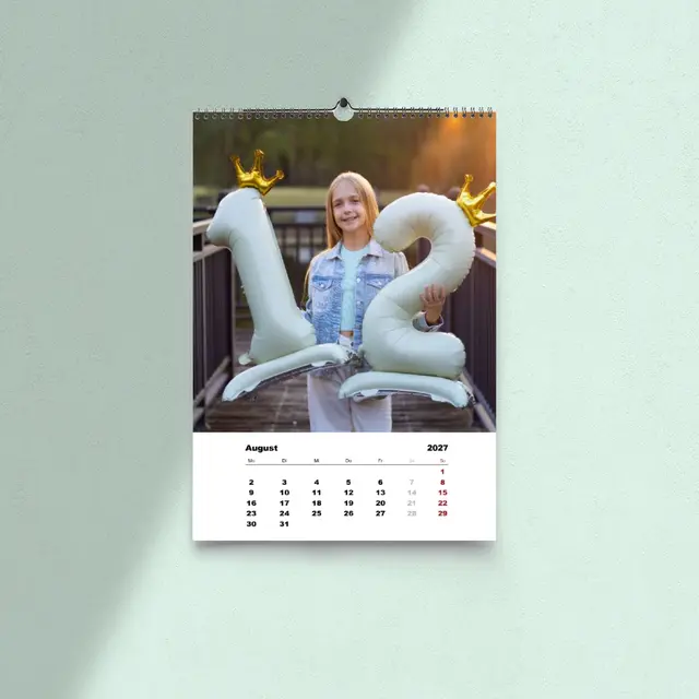 A4 Kalender Hochformat Design Classic tabellarisch AR