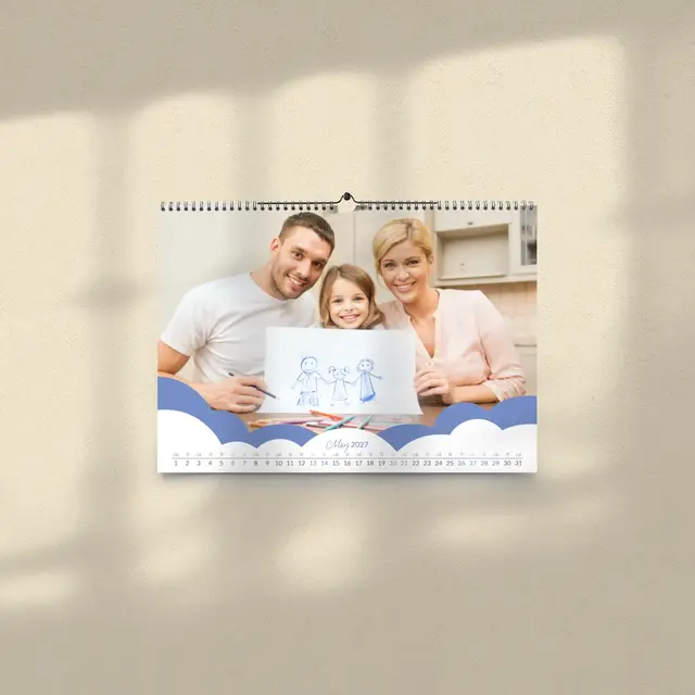 Fotokalender Design Cloudy All, A5