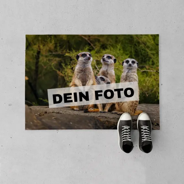 Fußmatte 70 x 50 cm Design 1 Bild