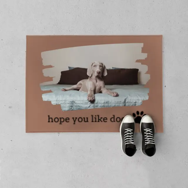 Fußmatte 70 x 50 cm Design Hope you like dogs