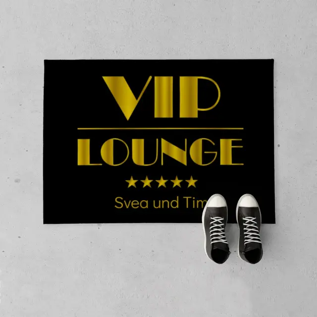 Fußmatte 70 x 50 cm Design VIP Lounge