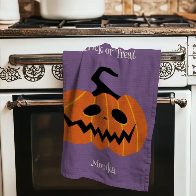 Geschirrtuch Design Halloween K&uuml;rbis, 50x70 (Ansicht 6)