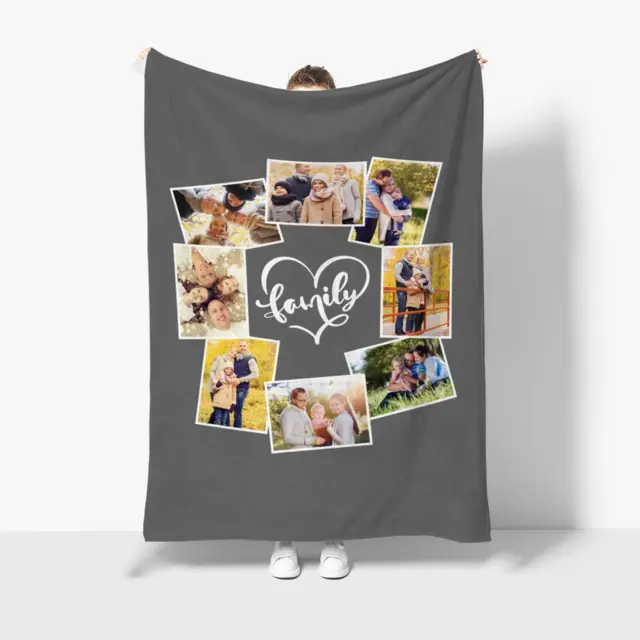 Kuscheldecke 140 x 200 cm Design Family