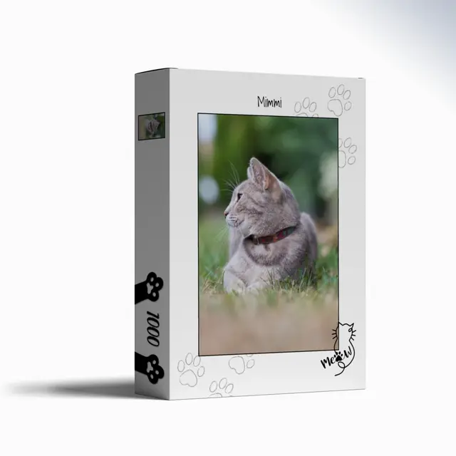 Puzzle 1000 Teile Querformat Design Meow