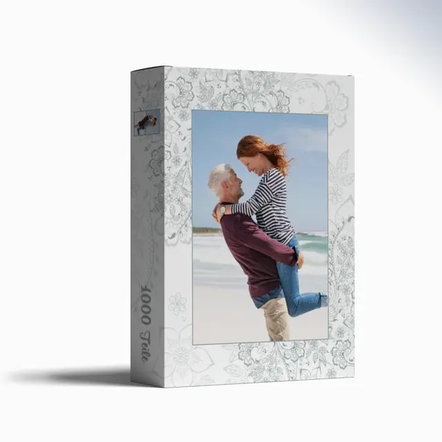 Puzzle 1000 Teile Querformat Design Floral Ornaments