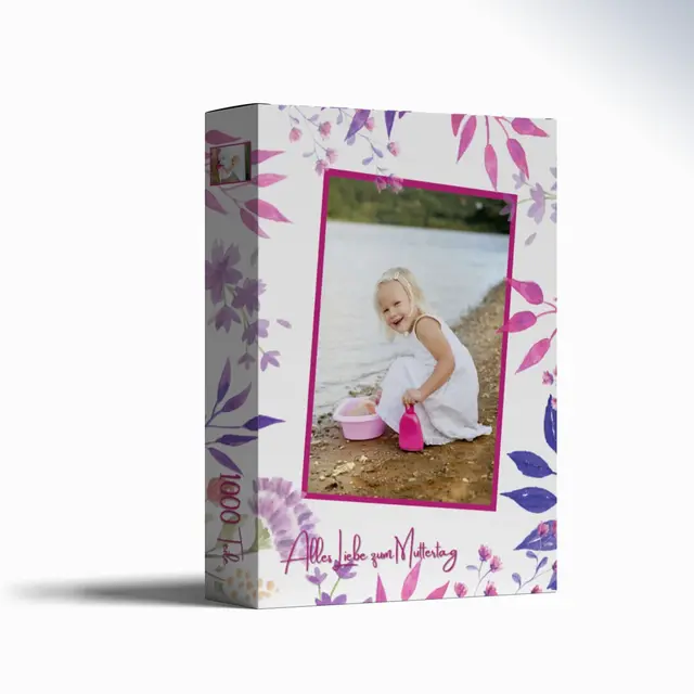 Puzzle 1000 Teile Querformat Design Muttertag