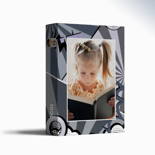 Puzzle 1000 Teile Querformat Design Comic Style