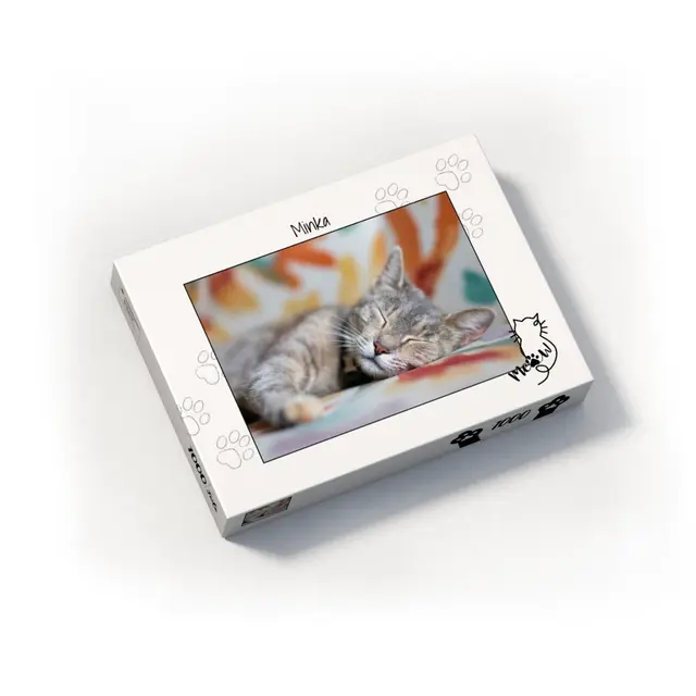Puzzle 1000 Teile Querformat Design Meow