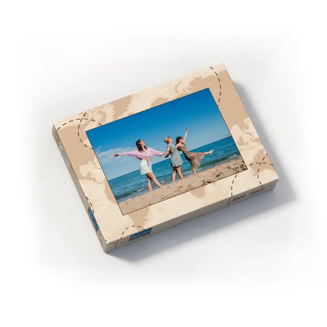 Puzzle 1000 Teile Querformat Design Weltreise