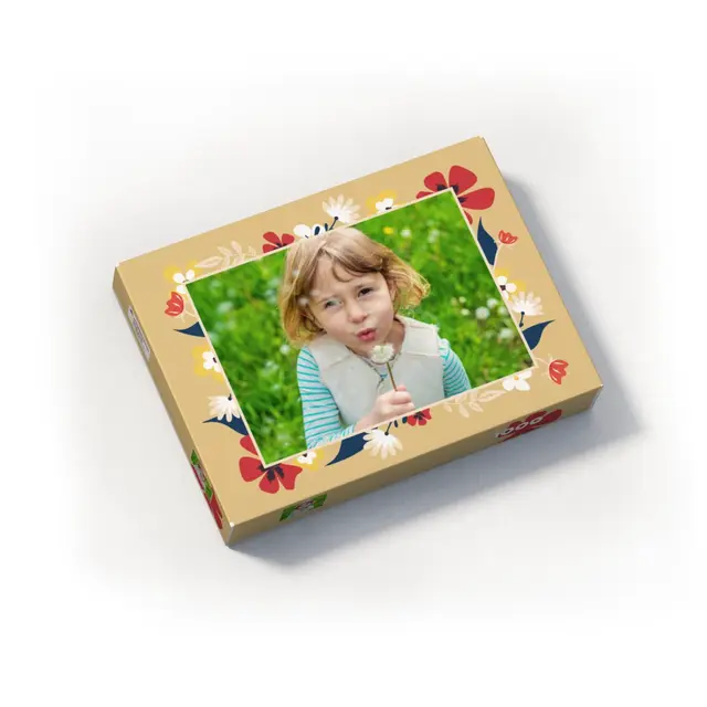 Puzzle 1000 Teile Querformat Design Flowers