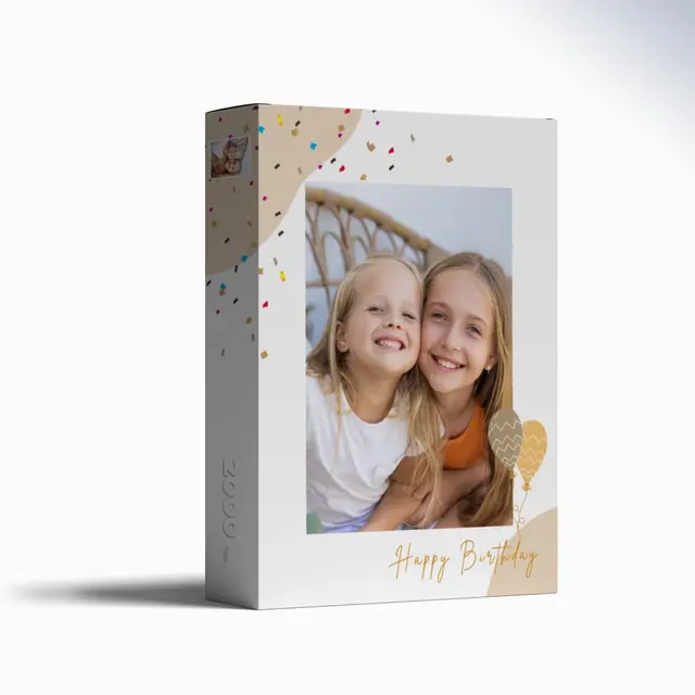 Puzzle 1000 Teile Querformat Design Happy Birthday