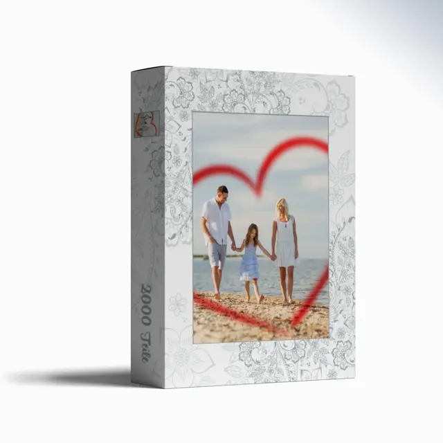 Puzzle 1000 Teile Querformat Design Floral Ornaments