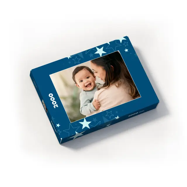 Puzzle 1000 Teile Querformat Design Sterne