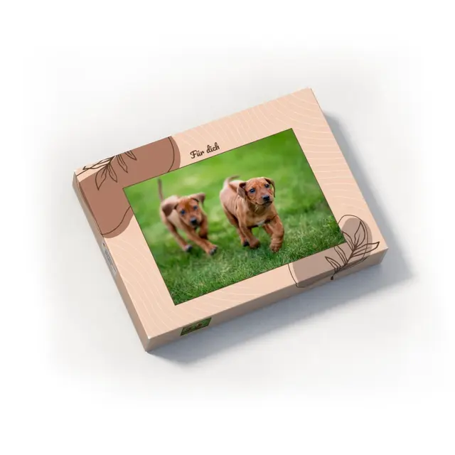 Puzzle 1000 Teile Querformat Design Herbstblätter