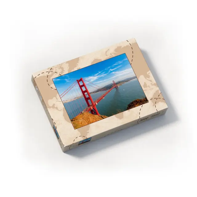 Puzzle 1000 Teile Querformat Design Weltreise