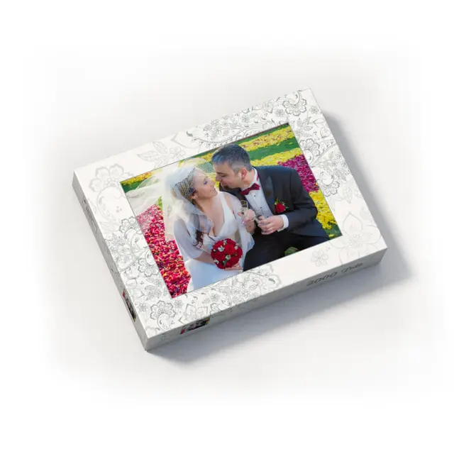 Puzzle 1000 Teile Querformat Design Floral Ornaments