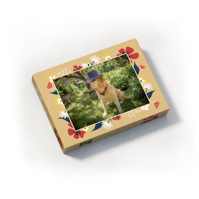 Puzzle 1000 Teile Querformat Design Flowers