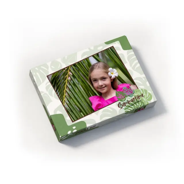 Puzzle 1000 Teile Querformat Design Monstera Summertime