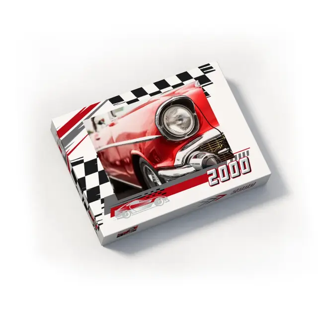 Puzzle 1000 Teile Querformat Design Racingcar