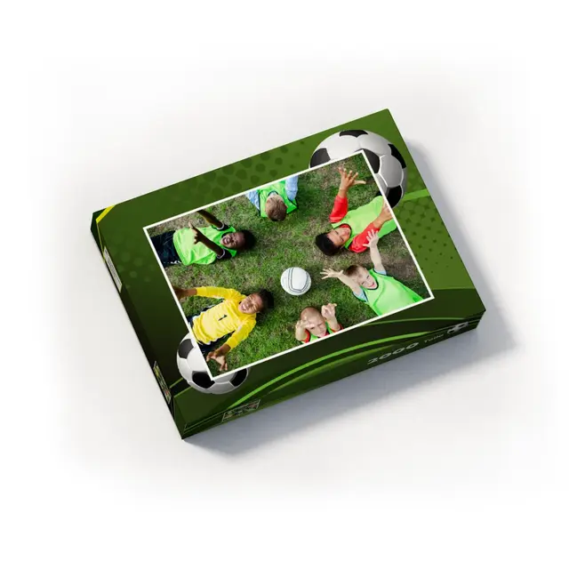 Puzzle 1000 Teile Querformat Design Soccer