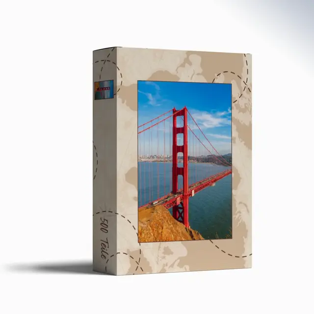 Puzzle 1000 Teile Querformat Design Weltreise