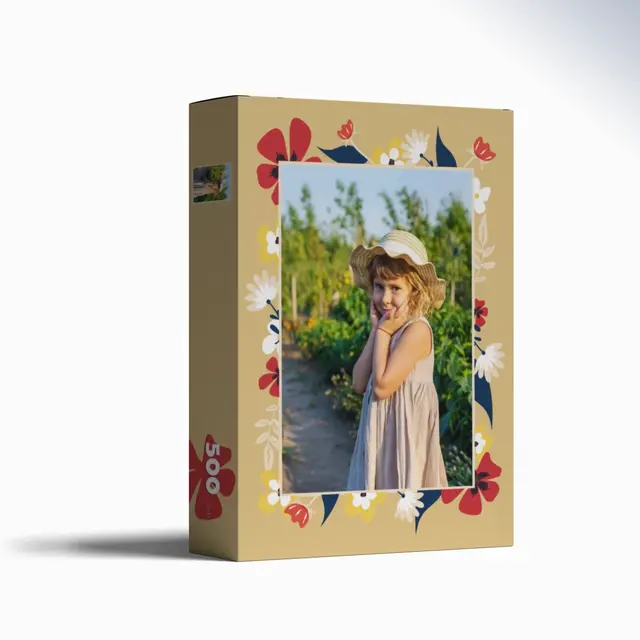 Puzzle 1000 Teile Querformat Design Flowers