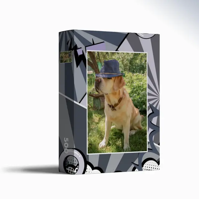 Puzzle 1000 Teile Querformat Design Comic Style