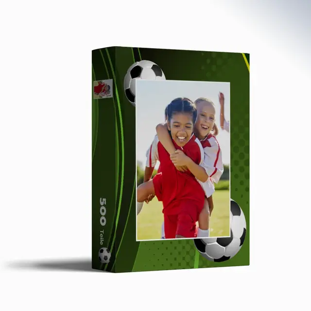 Puzzle 1000 Teile Querformat Design Soccer