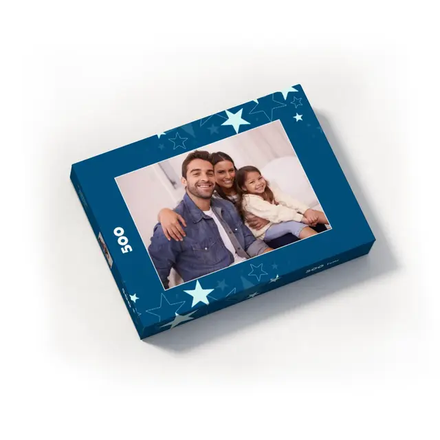 Puzzle 1000 Teile Querformat Design Sterne