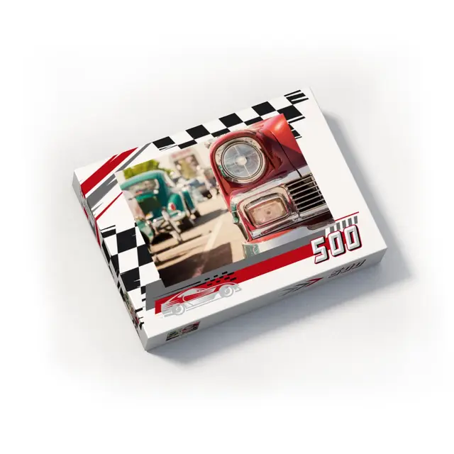 Puzzle 1000 Teile Querformat Design Racingcar