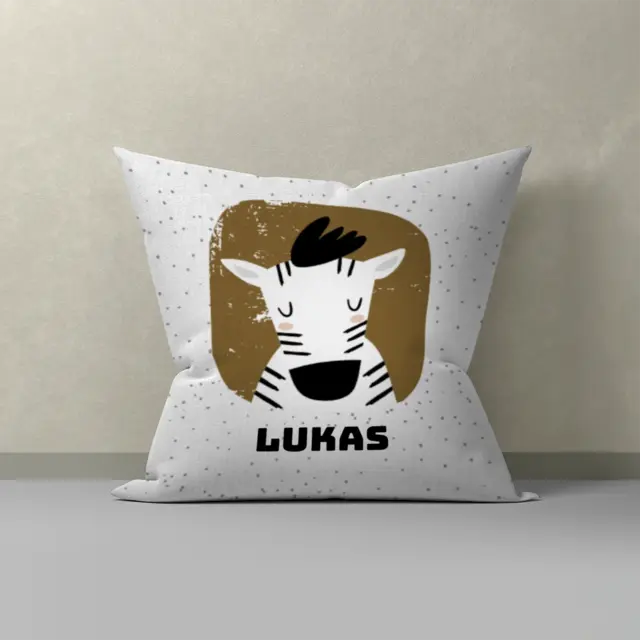 Samtkissen 40 x 40 cm Design Sweet Zebra