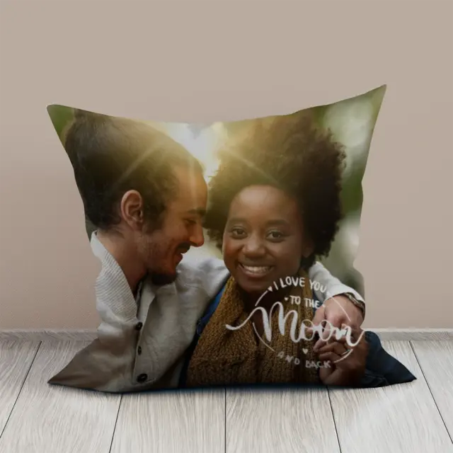 Samtkissen 40 x 40 cm Design Love you to