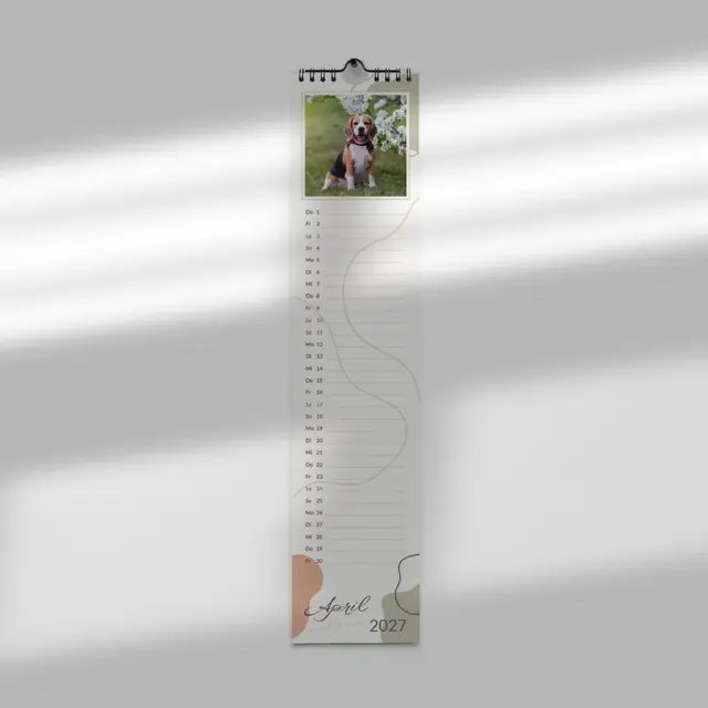 Fotokalender Design Lovely Lines, 10 x 45