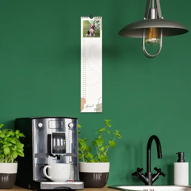 Fotokalender Design Lovely Lines, 10 x 45 (Ansicht 2)