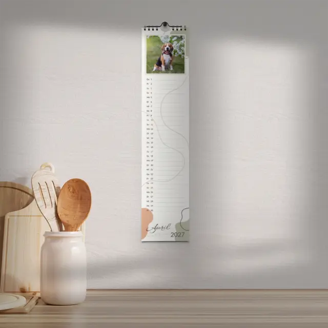 Fotokalender Design Lovely Lines, 10 x 45 (Ansicht 4)