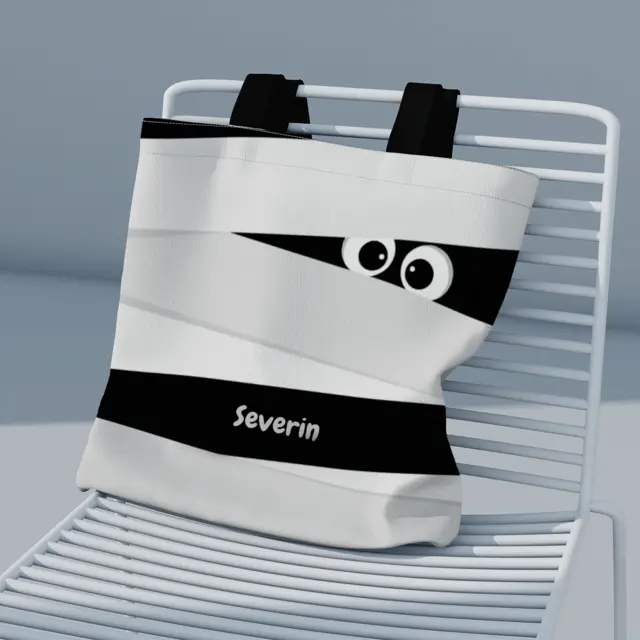Tasche ca. 40 x 40 cm Design Mumie, Ansicht 5