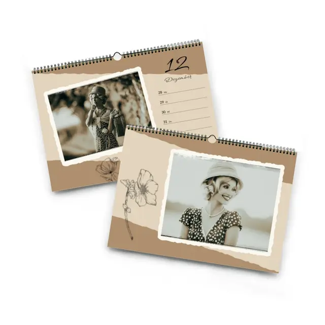 Wochenkalender Design Vintage Frames, A4 (Ansicht 2)