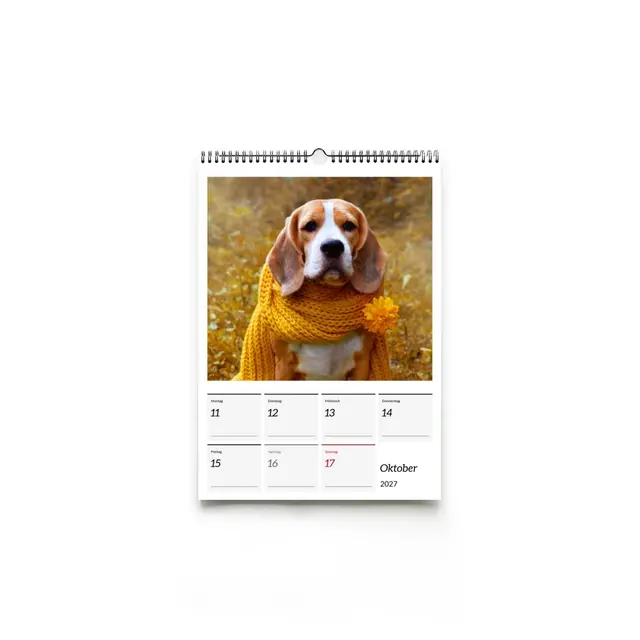 Wochenkalender Design Tageskacheln mit Terminen, A5 (Ansicht 5)