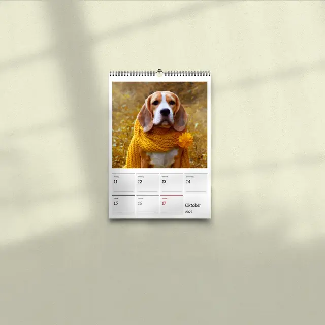 Wochenkalender Design Tageskacheln mit Terminen, A5