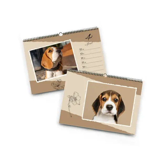Wochenkalender Design Vintage Frames, A5 (Ansicht 3)